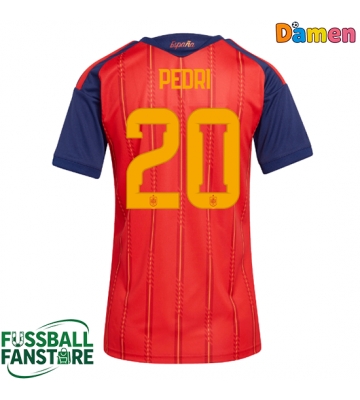 Spanien Pedri Gonzalez #20 Replik Heimtrikot Damen WM 2026 Kurzarm